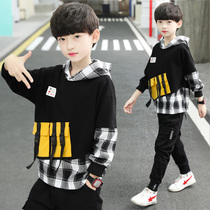 Next inss childrens clothes boys clothes autumn clothes 2021 new boys handsome autumn medium and big childrens clothes