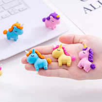 Fat Pier Unicorn Creative Rubber Primary Prize Cartoon Rubber Stationergift Gift Kindergarten