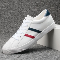 Mens shoes autumn 2021 new trendy shoes Korean trend small white shoes Joker mens sports leisure shoes board shoes men