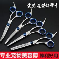 Pet scissors dog scissors set teddy dog grooming tools haircut scissors set straight scissors