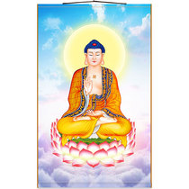 Shakyamuni Buddha painting statue Vailuanah Buddha Buddha Buddha statue painting Buddha temple shrine scroll painting customization