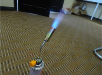 Butane gas spray gun Nozzle blowtorch cassette spray gun Welding gun Ignition gun device High temperature baking barbecue carbon