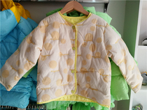 Brand discount childrens mens and womens down jacket liner physical store with the same real shot