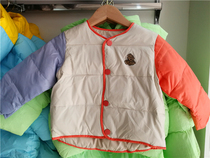 Brand discount childrens mens and womens down jacket liner physical store with the same real shot