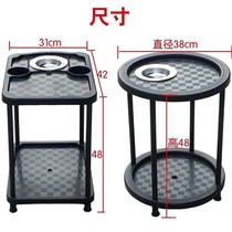 Table corner removable balcony chess board room small cart Double layer of tea table Tea Table Shelf Tea Water Shelf