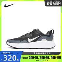 Nike Nike 2021 Mens Great Boy Shoes Light Breathable Shock Absorbing Sneakers Reengraving Casual Shoes CJ3816-011