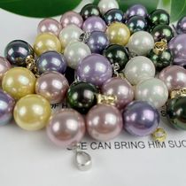 Classic female section S925 silver shell bead pendant trifical chain natural mother bay imitation pearl pendant fashion white summer