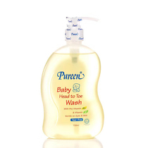 Hong Kong USA Baoning pureen newborn baby mild shampoo Bath two-in-one original flavor no added 750ml