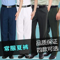 Summer clothes summer pants mens new pine branches green gauze pants olive green polyester thin sky blue pants a skirt women