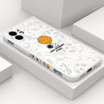Astronaut Apple 12 mobile phone case Apple 12pro new iphone12promax set all-inclusive anti-fall Apple 12mini Tide brand men and women iphone 12