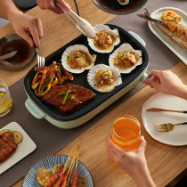 Bear steak frying pan Household multi-functional non-stick pan Small plug-in electric omelette fried steak special pot Electric frying pan