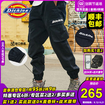 Dickies overalls mens Tide brand printing Dicks loose multi pocket toe casual trousers summer and autumn fq