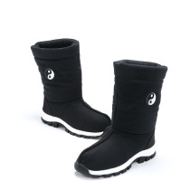 Winter plus velvet warm snow boots Wudang Taoist cotton shoes outdoor comfortable winter cold resistant non-slip high long cotton boots
