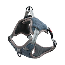 Pet dog chest strap factory direct big dog traction rope Golden retriever Shiba Inu cat tractor Small medium large dog