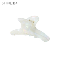 Shine Xuanzi jewelry elegant and simple temperament grasping splint material lazy shark clip hairpin female wild go out