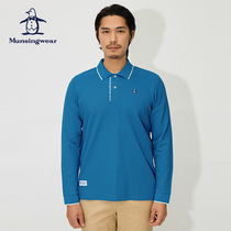 MUNSINGWEAR All Stars golf mens 21 autumn winter sports fashion casual long sleeve T-shirt polo shirt