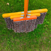 Large Size Flat Mop Wood Rod Cotton Thread Old Home Pier Cloth Factory Cotton Yarn Tiles Towed Water Mop Common Mop