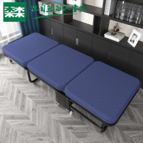 Mullinson folding bed single quadruple bed home simple lunch bed office adult nap artifact marching bed