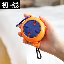 Clothesrope Indoor Outdoor Free of perforated sandals Anti-wind windproof Dried Clothing Quilt Rope Hotel