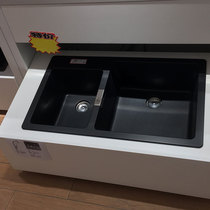 Hansgeya kitchen basin 43002500 (black) 43912000 kitchen faucet 39850000