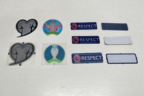 2021 European Cup qualifier flocking heat transfer Jersey armband