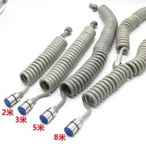 Toilet companion spray gun one-in-two-exit valve telescopic shower nozzle pipe clean body washer booster high-pressure nozzle