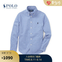 Ralph Lauren Ralph Lauren boys classic checkered floral poplin shirt RL33958