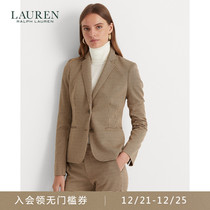 Lauren Lalf Lauren Women 21 Swing Bird Plaid Double Jacquard Blazer Blazer RL60663