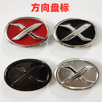 Suitable for 06-17 new and old Rui Zhi steering wheel MARK X logo car modification car label sticker side label