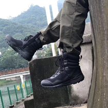 Dr. King Locke V summer ultra-light combat boots light high-top tactical boots mens zipper breathable land boots