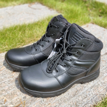Spring and Autumn Junlock D13608 6-inch zipper middle arm combat boots light men's tactical boots wear-resistant land combat boots