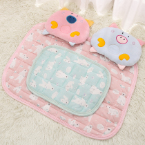 Pet Ice Silk Mat Summer Kitty Cool Down Mat Cool Mat Teddy Puppy Mat Mattresses Summer Sleeping Mat Dog Supplies