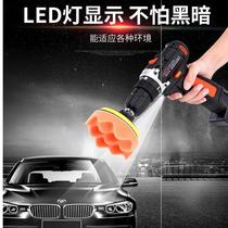 Wireless rechargeable multi-function car polishing machine 12v small waxing artifact Power tool home car universal type