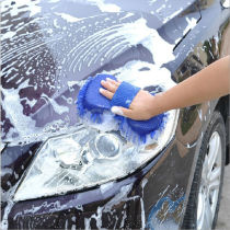 Car cleaning foam high density cotton car special car washing sponge cleaning large number block strong decontamination Nano