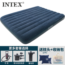 Air mattress outdoor camping double inflatable portable extra thick outdoor home double fun bed inflatable mattress