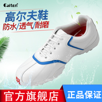 caiton Kaidun Golf Shoes Women's Super Fiber Comfortable GOLF Shoes Wear-resistant Waterproof Shoes Leisure