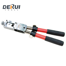  Derui tools DR120-4 Four-angle non-step adjustment tube type terminal crimping pliers Huasheng tools