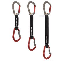 British DMM Alpha Sport mountaineering rock climbing ice climbing dog bones quick hanging grinding line width flat belt quick hanging spot