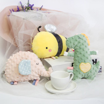 Newborn With Tooth Gum Appeasement Doll Baby Toy Bean Bean Dinosaur Elephant Bee Paparazzi Baby to Entrance Grip