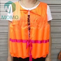 Helps back equipped with straight strip thick large life jacket solid foam beginner summer swimming pool free of inflatable bubble