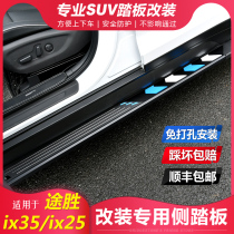Suitable for Hyundai Tucson ix35 ix25 foot pedal 15-20 Tucson original side pedal special modification