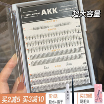 akkfake eyelash enlarged eyes emulated sectional single-cluster up and down sensuo hair wool fish tail A type of sun flowers