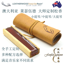 Australia Leatherwood Les Wood master customized rosin with a small raise mentioned in the large mentioned Rosin
