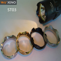 Manufacturer direct sales XENO flashlight special 303 stainless steel tactical attack end ST03 multicolor optional