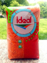 Italian red lentils 1kg Turkey original imported food horse bean order Andas