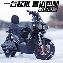 Zuma electric car takeout explosion changed electric motorcycle 60V72V battery car men and women adult long-distance running pedal endurance