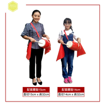 Cowhide waist drum 12 14 15cm adult waist drum childrens small waist drum square dance waist drum Yangko team waist drum instrument