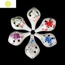 Ocarina 6 holes beginner students introductory Alto C tune six holes Ocarina AC children Adult Small musical instruments Mini Portable
