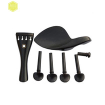 Medium and small violin string shaft piano shaft knob accessories full set of high-grade Rotary shaft chord button cheek support sleeve pull string tail note