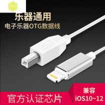 Apple OTG instrument integrated line iPad iPhone connection electric piano integrated line electronic drum MIDI Editing line